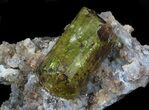 Apatite Crystal In Matrix - Durango, Mexico #33844-2